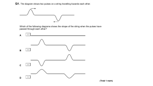 Physics Wave Interference and Diffraction Questions