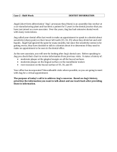 Case 2: Shift Work Dental Sensitivity Scenario