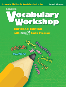 Vocabulary Workshop Level Green Sadlier Enriched Edition
