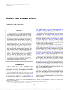 3D Seismic Image Processing for Faults