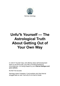 Unfu*k Yourself: Astrology's Truth on Self-Development