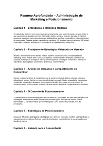 Resumo Aprofundado de Marketing e Posicionamento
