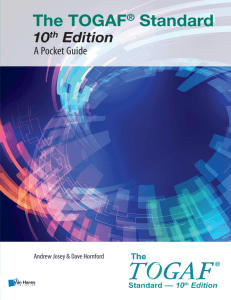 TOGAF 10th Edition Pocket Guide: Enterprise Architecture Framework