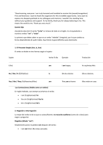 Gu&iacute;a completa del verbo 'to be' en ingl&eacute;s