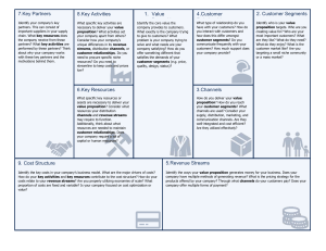 Business Model Canvas Template: Key Sections Guide