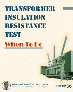 Transformer Insulation Resistance Test: When & Why to Perform