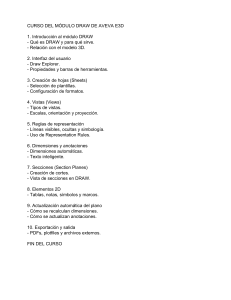 Curso M&oacute;dulo DRAW AVEVA E3D