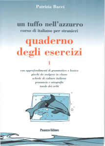 Quaderno di Esercizi Italiano per Stranieri: Un Tuffo Nell'Azzurro