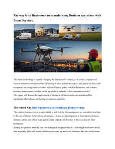 Drone Services in Irish Business Operations