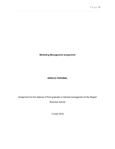 Marketing Management Assignment: U-Haul Case Study