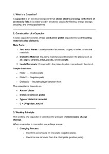 What is a Capacitor? Definition, Construction, Types