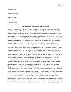 Why I Love Instructions Not Included: A Personal Reflection