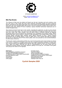 80s Pop Drums Sample Pack by Cyclick Samples