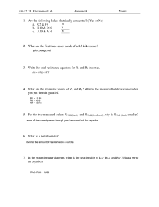 EN-3212L Electronics Lab Homework 1