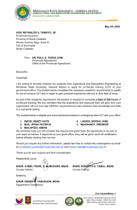 OJT Endorsement Letter for ABE Students - MSU-GSC