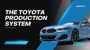 Toyota Production System: Principles & Benefits