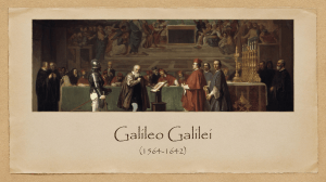 Galileo Galilei Biography & Scientific Contributions