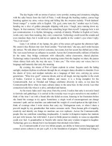 Language, Connection, and the Commonwealth: A Trinidadian Perspective