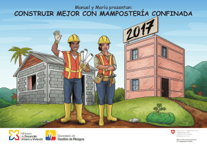 Calendario 2017: Construir mejor con mamposter&iacute;a confinada