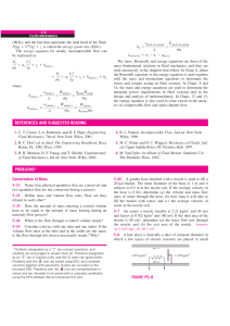 Fluid Mechanics Textbook: Energy Equations & Practice Problems