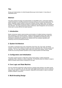 Multi-threaded Microscope Control System: mesoSPIM-control Case Study