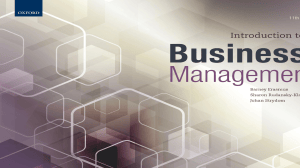 Introduction to Business Management 11th Edition