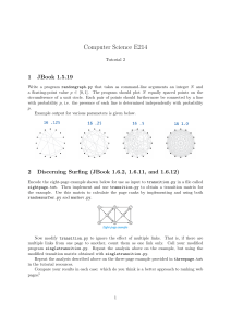 Computer Science E214 Tutorial 2: Programming & Math Assignments