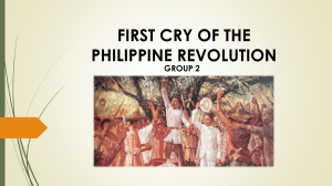 First Cry of the Philippine Revolution: Historical Analysis
