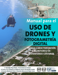 Manual de drones y fotogrametr&iacute;a digital para ecosistemas costeros