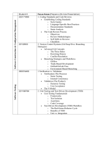 Software Engineering Course Syllabus: Testing, Git, DevOps