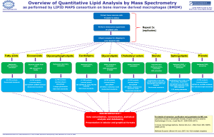 Quantitative Lipid Analysis by Mass Spectrometry