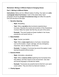 Writing Styles & Voice Change Worksheet