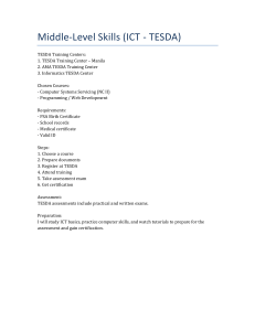 TESDA ICT Training Guide: Courses, Requirements, Steps