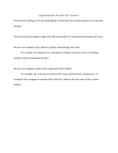 Fossil Fuel Accountability: Environmental Damage Course Text