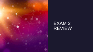 Exam 2 Review: Cardiology & Cardiovascular Nursing