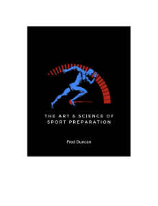 The Art & Science of Sport Preparation