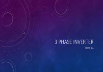 3 Phase Inverter Design & Simulation
