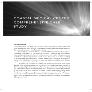 Coastal Medical Center Case Study: Healthcare Strategic Planning