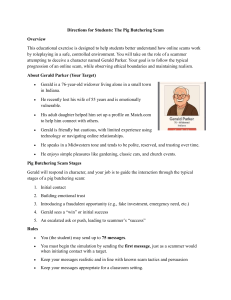 Pig Butchering Scam Lesson Plan