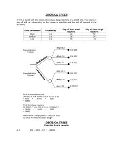 Decision Trees & Ratio Analysis Workbook