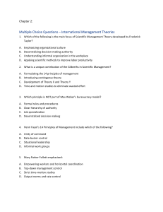 Chapter 2 MCQs: International Management Theories