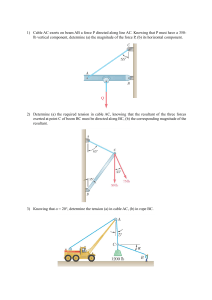 Statics Engineering Problems: Force Analysis & Trusses