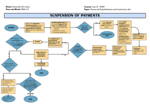 Suspension of Payments Flowchart
