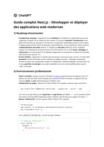 Guide complet Next.js