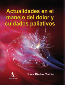 Actualidades en manejo del dolor y cuidados paliativos
