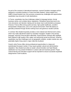 France vs. New Zealand: Expatriate Challenges & Opportunities