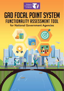 GAD Focal Point System Functionality Assessment Tool