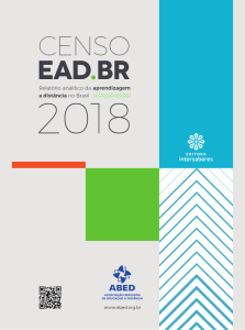 Censo EAD.BR 2018: Relat&oacute;rio de Aprendizagem a Dist&acirc;ncia Brasil
