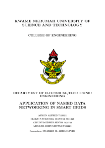 NDN in Smart Grids: Rate Adaptation Thesis