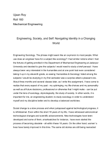 Engineering, Society, and Self: Navigating Identity